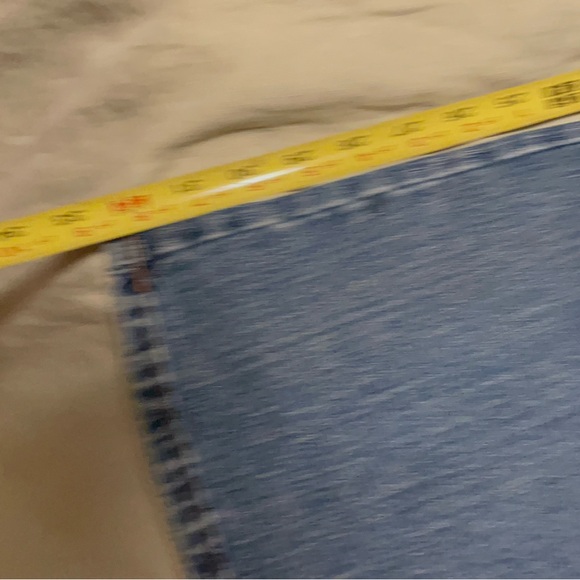 Vintage Manager jeans, medium high rise, flare leg, long. - Picture 7 of 11